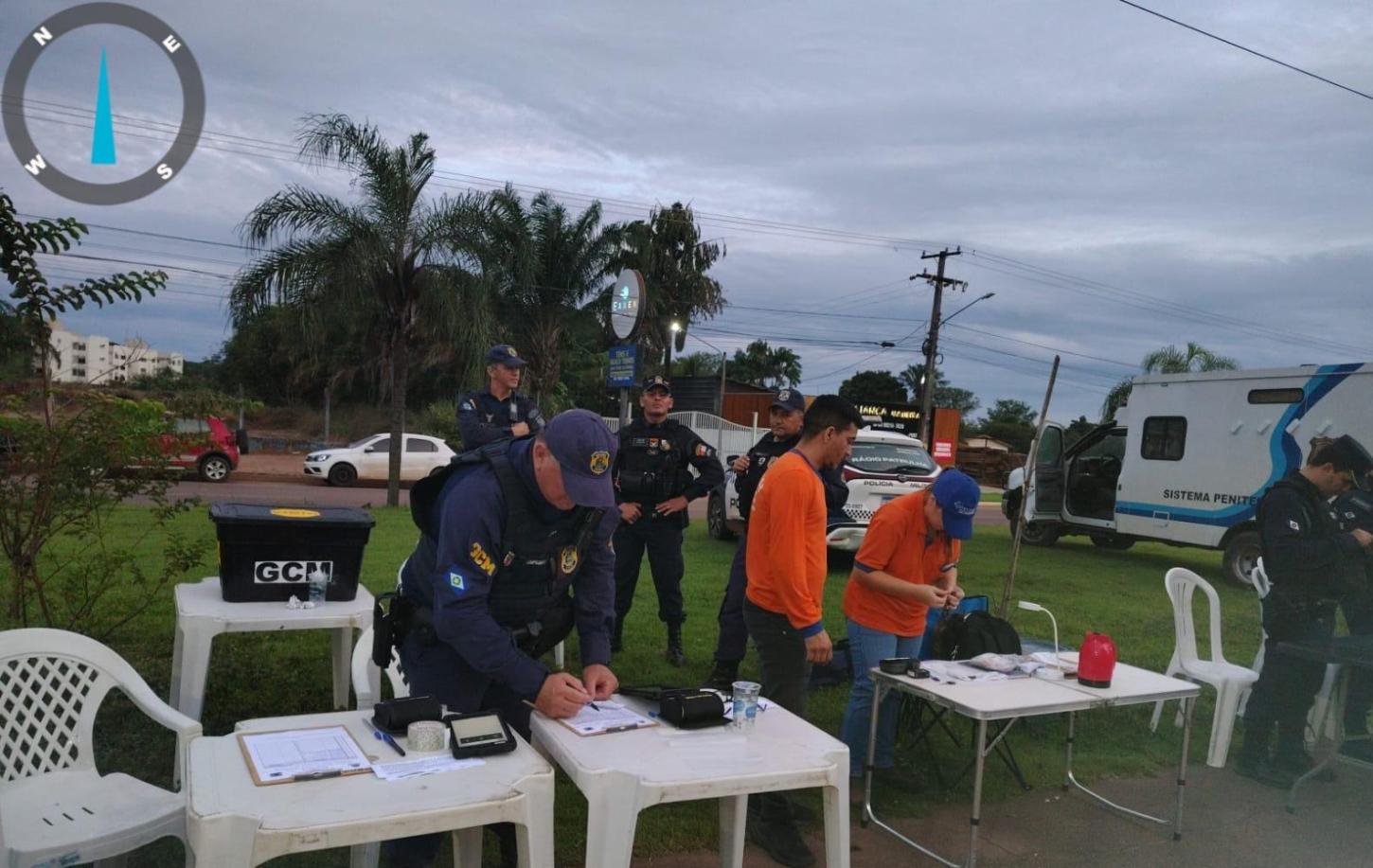 Operação Lei Seca em Sinop resulta em 25 prisões por embriaguez e 169 infrações registradas