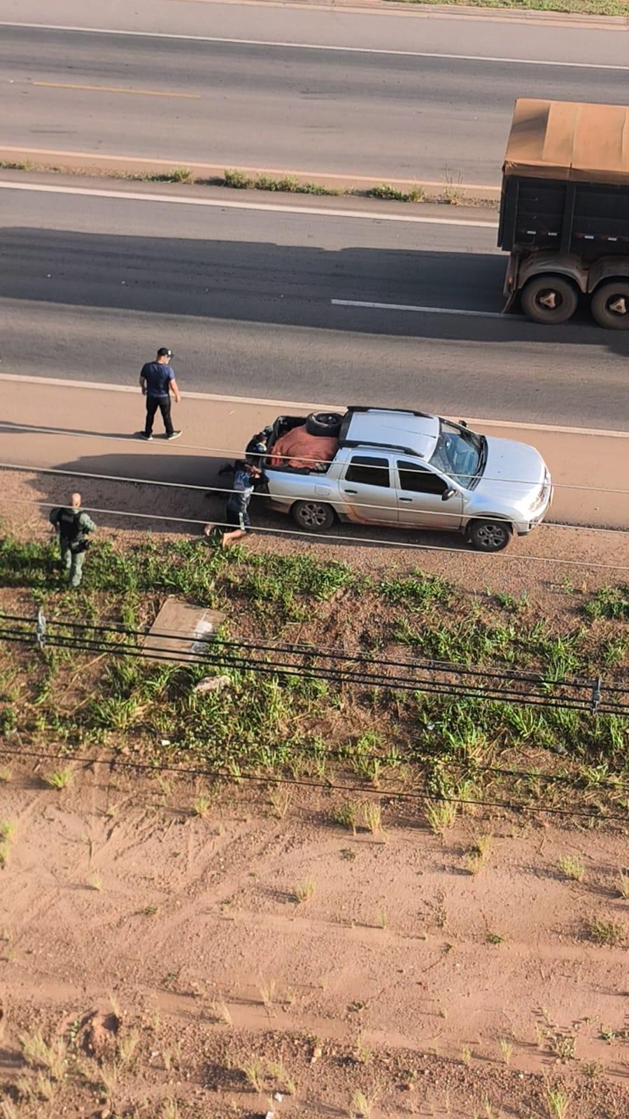 Rotam prende quadrilha por furto em usina solar e apreende fios de cobre em Cuiabá