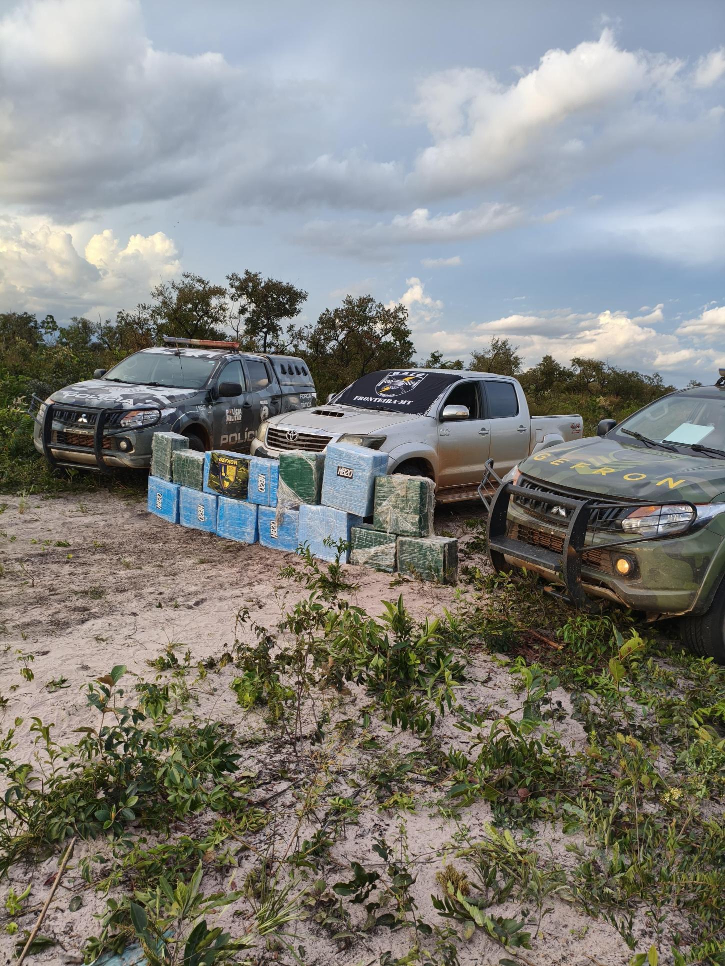Operação apreende aeronave e quase 500 kg de cocaína em Mato Grosso