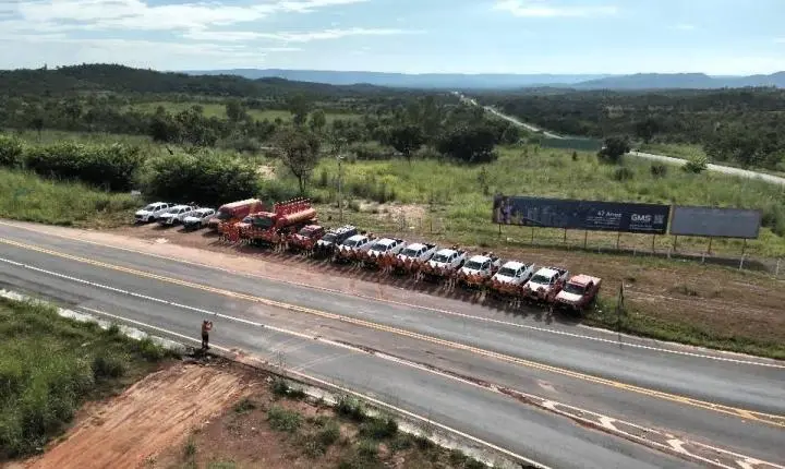 Corpo de Bombeiros realiza queima prescrita na Estrada do Manso para reduzir riscos de incêndios florestais