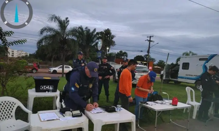 Operação Lei Seca em Sinop resulta em 25 prisões por embriaguez e 169 infrações registradas