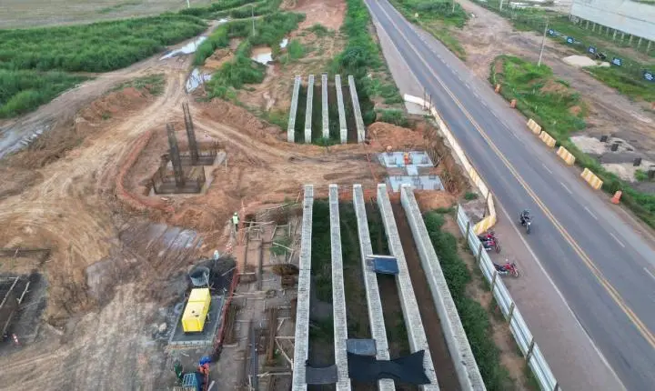 Tráfego em Sinop será alterado para lançamento de vigas no sábado